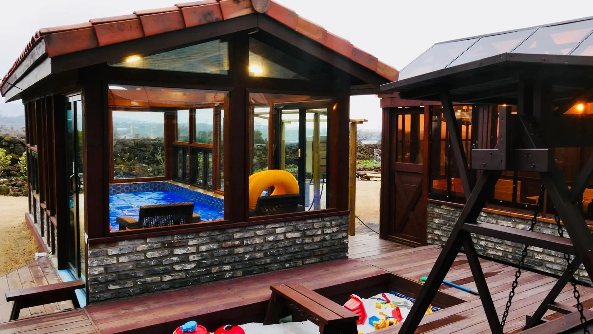 Jeju Private Poolvilla Gwakjidaon Stay קוריאה הדרומית